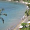 Dominica, Toucari Bay beach, view from top