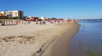 Italy, Apulia, Chiatona beach