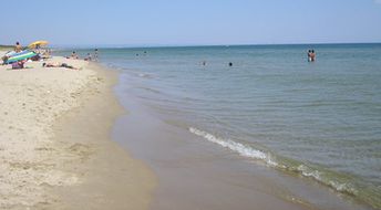 Italy, Apulia, Ginosa Marina beach