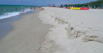 Italy, Calabria, Botricello beach