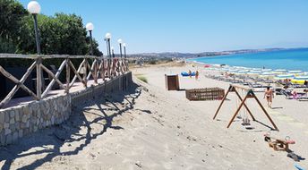 Italy, Calabria, Mandatoriccio Campana beach