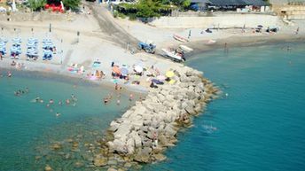 Italy, Calabria, Marina di Amendolara beach