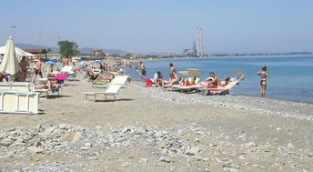 Italy, Calabria, Rossano beach