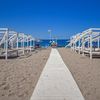 Italy, Calabria, Rossano beach club