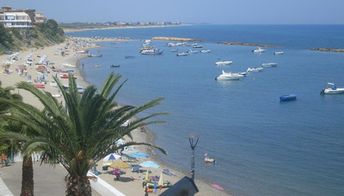 Italy, Calabria, Torre Melissa beach