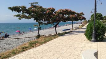 Italy, Calabria, Trebisacce beach