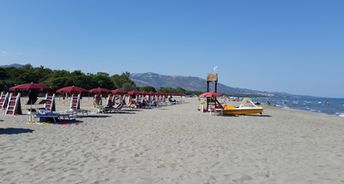 Italy, Calabria, Villapiana beach