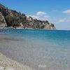 Italy, Caminia beach, water edge