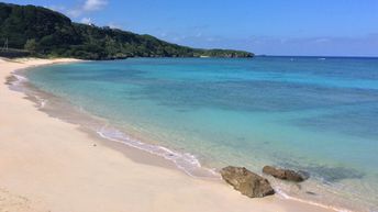 Japan, Amami, Okinoerabu, Wanjo beach