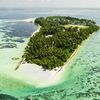 Maldives, Faafu, Magoodhoo, Bikini beach