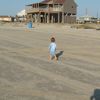 USA, Texas, Jamaica Beach, stilt house