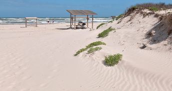 USA, Texas, Malaquite beach