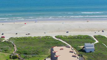 USA, Texas, Port Aransas beach