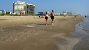 USA, Texas, South Padre Island, beach