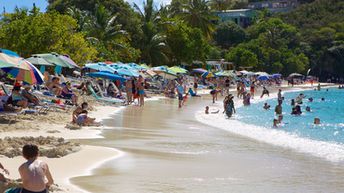 USVI, St. Thomas, Coki Point beach