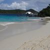 USVI, St. Thomas, Coki Point beach, wet sand