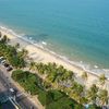 Vietnam, Nha Trang beach, road