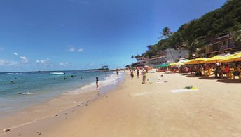 Brazil, Morro de Sao Paulo, Primeira Praia beach