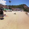 Brazil, Morro de Sao Paulo, Primeira Praia beach, wet sand