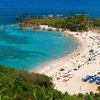 Brazil, Morro de Sao Paulo, Segunda Praia beach, view from top