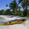 Cook Islands, Aitutaki, Ee island beach (Ee motu)