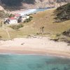 Guadeloupe, Anse Rodrigue beach, aerial view