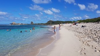 Guadeloupe, Grande Terre, Anse de Salines beach