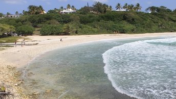 Guadeloupe, Grande Terre, Gros Sable beach