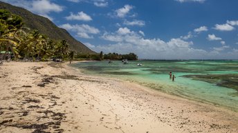 Guadeloupe, La Desirade, Grande Anse beach