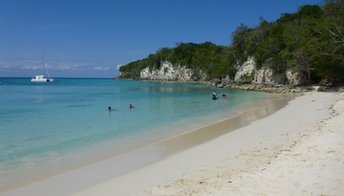 Guadeloupe, Marie-Galante, Anse Cambou beach