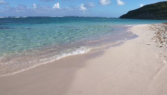 Guadeloupe, Marie-Galante, Anse Feuillard beach
