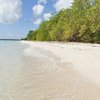 Guadeloupe, Marie-Galante, Folle Anse beach, port