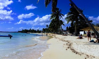 Guadeloupe, Marie-Galante, Grand-Bourg beach