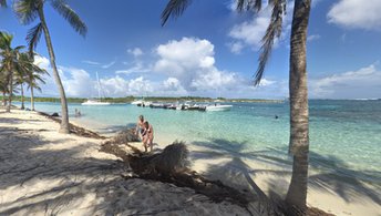 Guadeloupe, Petite Terre beach