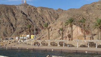 Israel, Eilat, Princess Beach