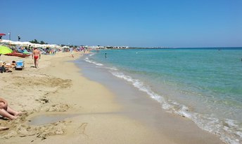 Italy, Apulia, Lido Marini beach