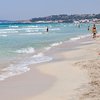 Italy, Apulia, Padula Bianca beach, white sand