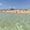 Италия, Апулия, Пляж Посто-Векьо, прозрачная вода