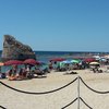 Italy, Apulia, Torre Pali beach, old tower