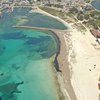 Italy, Apulia, Torre San Giovanni beach, marina, aerial