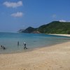 Japan, Amami, Kakeroma, Sri Hama beach, 