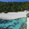 Мальдивы, Даалу, Остров Dhoores, пляж, вид сверху
