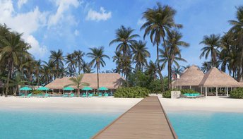 Мальдивы, Даалу, Остров Санаква Иру-Вели, главный пляж