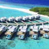 Raa Atoll, Dhigali Maldives island, overwater villas