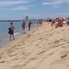 Испания, Барселона, пляж, песок