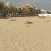 Spain, Costa Barcelona, Badalona beach