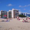 Spain, Costa Barcelona, Malgrat de Mar beach