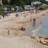 Spain, Costa Dorada, Coma-ruga beach (west)