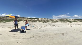 USA, Georgia, Jekyll Island, south beach