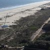 USA, Georgia, Sea Island, beach, view from above